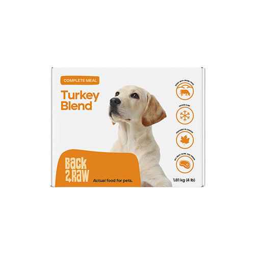 Back2Raw Complete Turkey Blend (4LB Box)