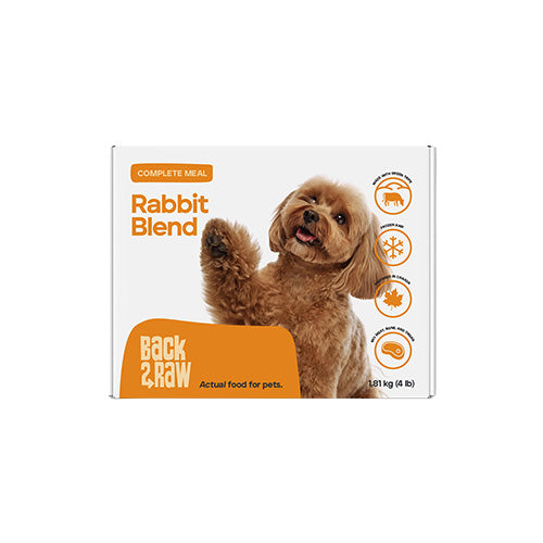 Back2Raw Complete Rabbit Blend (4LB Box)