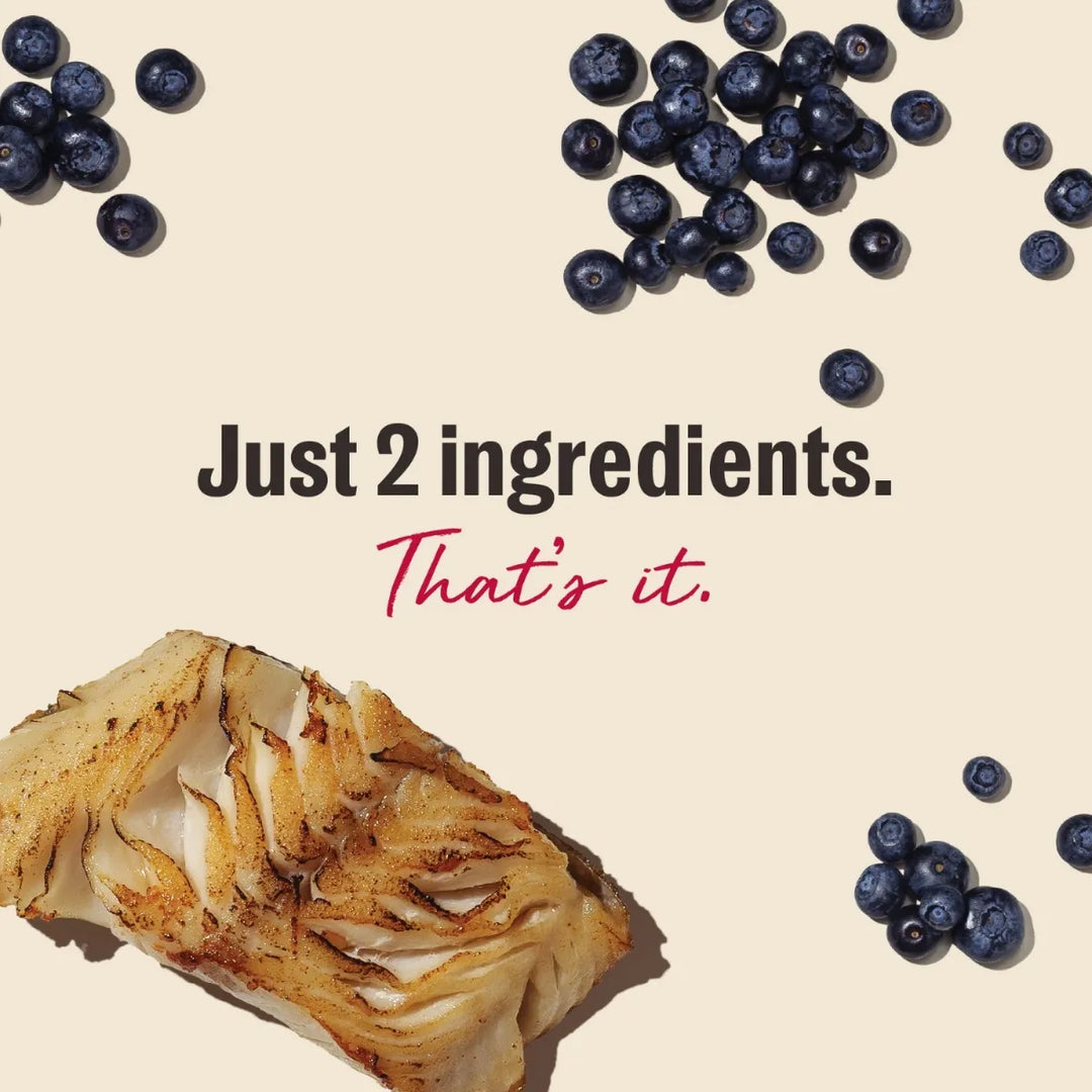 Honest Kitchen Superfood Cod Crisps: Cod & Blueberry Dog Treat