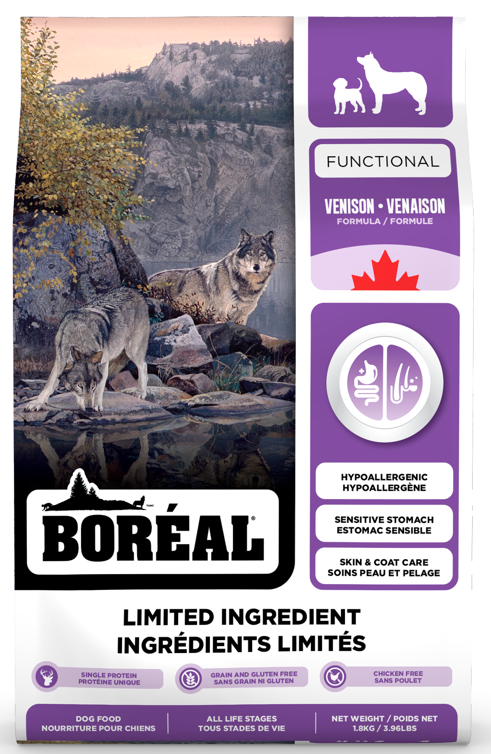 Boreal Functional Limited Ingredient Venison Dog Food