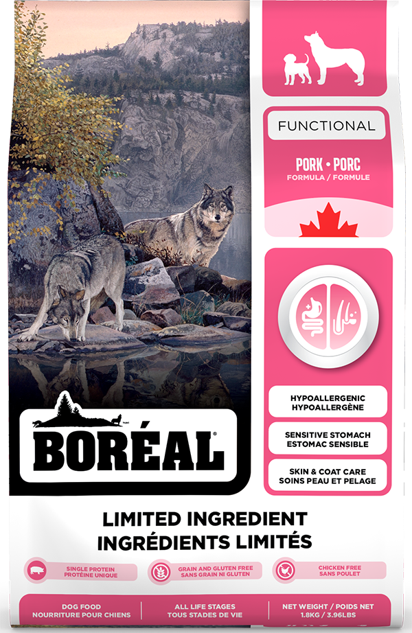 Boreal Functional Limited Ingredient Pork Dog Food