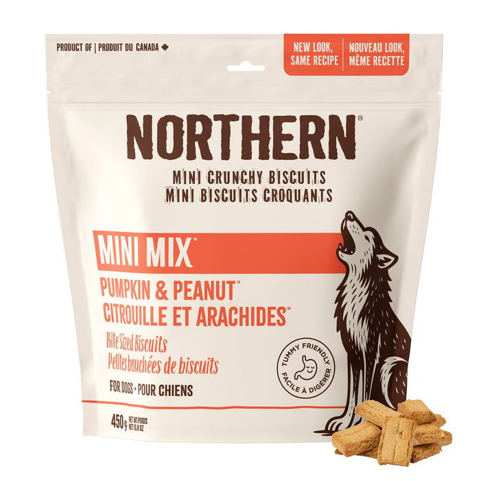 Northern Biscuit - Mini Mix Pumpkin Pie And Peanut Crunch Dog Treats