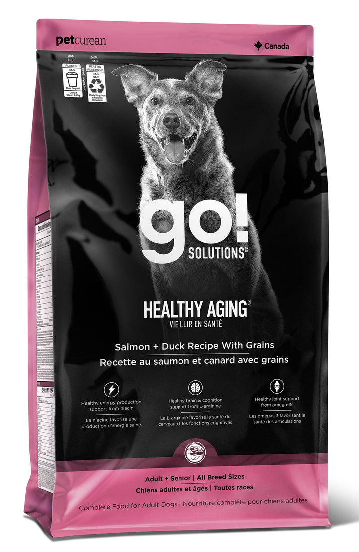 Go! Healthy Aging - Salmon And Duck Dog Food