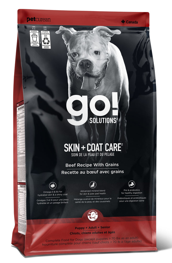Go! Skin + Coat - Beef Dog Food