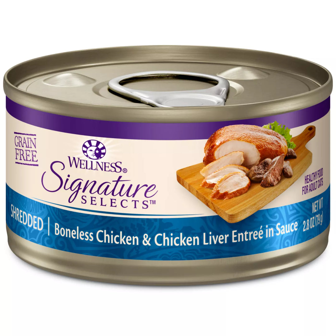 Wellness Core Signature Select - Shredded Chicken & Chicken Liver Wet Cat Food