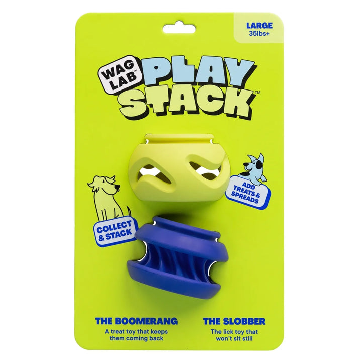 WAGLAB PlayStack - The 2-Pack Multi - Modular Dog Toy