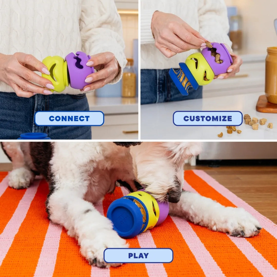 WAGLAB PlayStack - The Bully - Modular Dog Toy