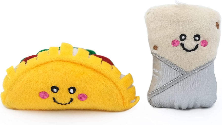 ZippyClaws NomNomz Cat Toy Taco and Burrito – Fetchy