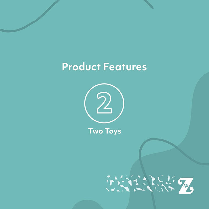 ZippyClaws NomNomz Cat Toy - Milk Tea and Taro
