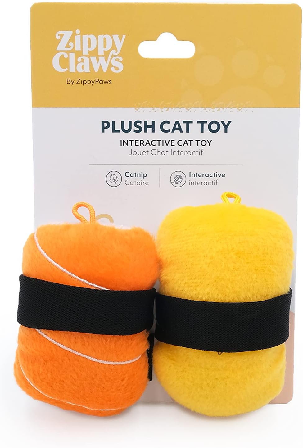 ZippyClaws NomNomz Cat Toy - Sushi