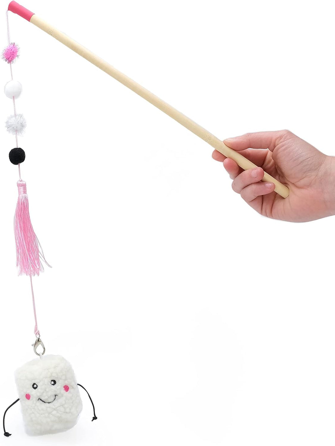 ZippyClaws ZippyStick Cat Toy - Marshmallow