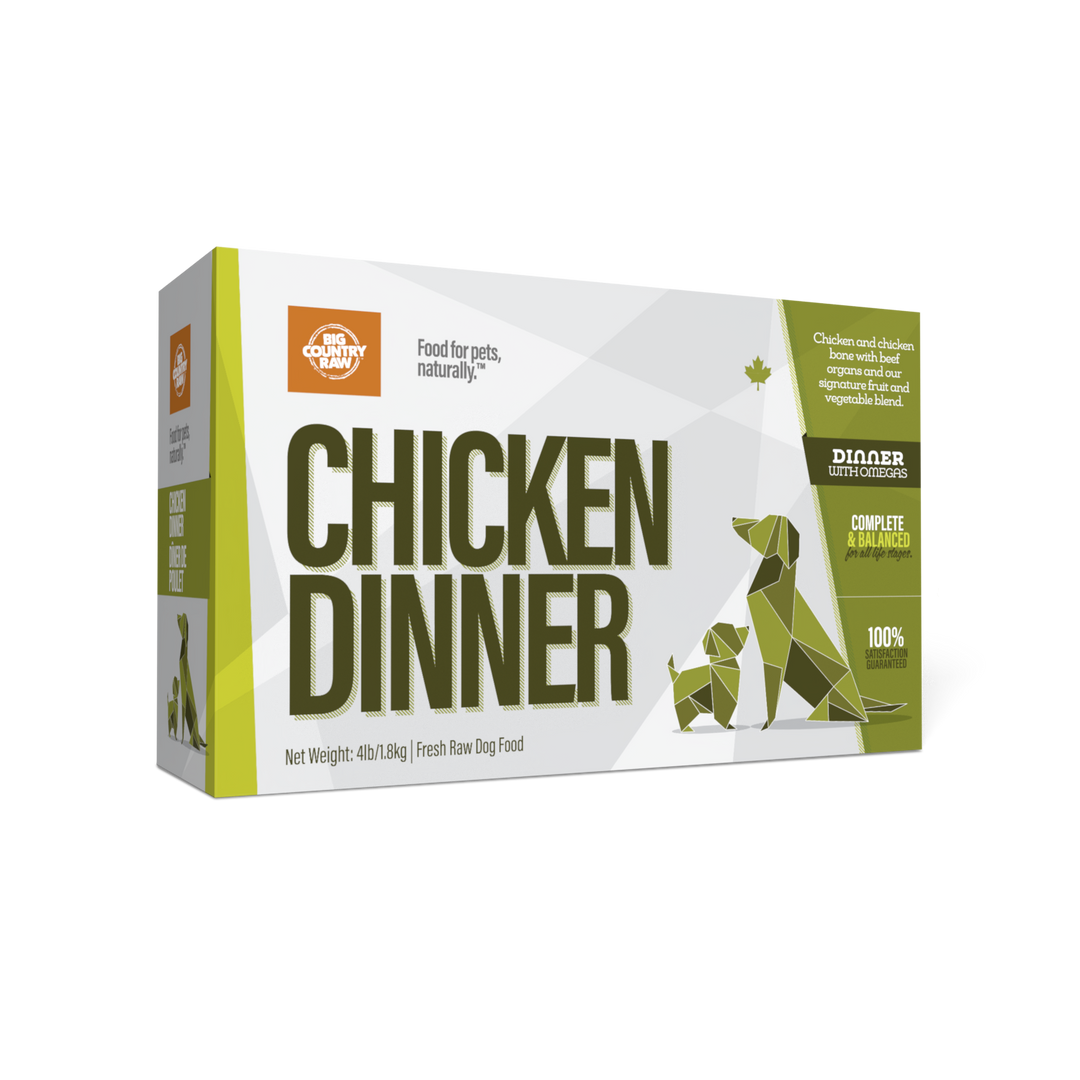 Big Country Raw Chicken Dinner Carton - 4 Lb