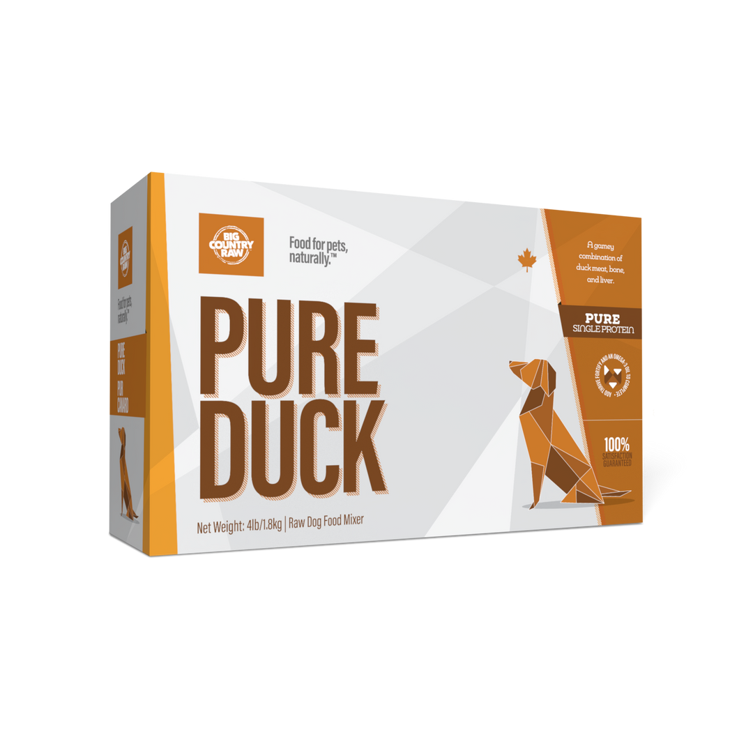 Big Country Raw Pure Duck Carton - 4 Lb
