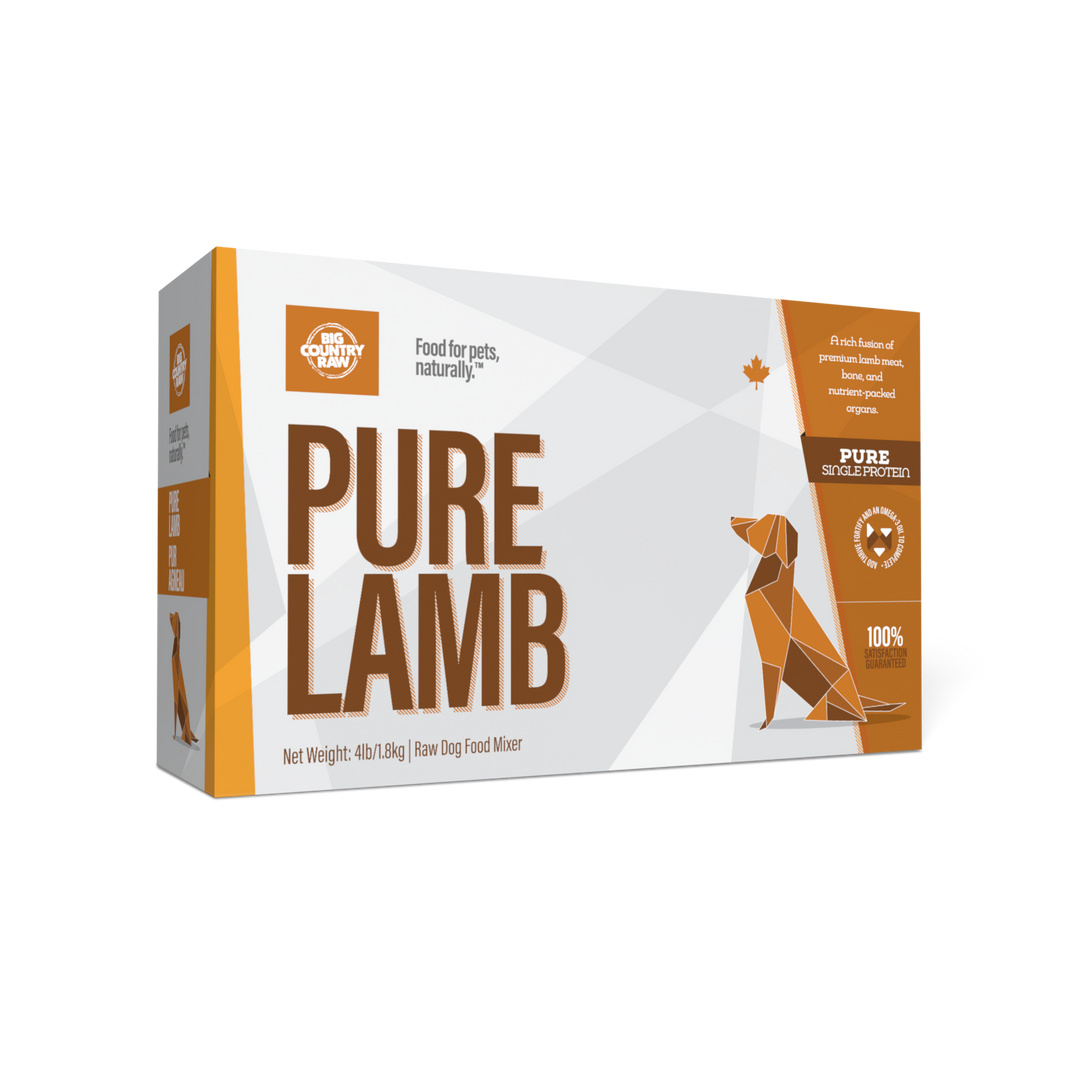 Big Country Raw Pure Lamb Carton - 4 Lb