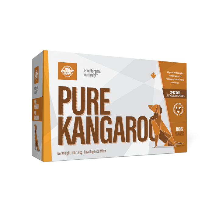 Big Country Raw Pure Kangaroo Carton - 4 Lb