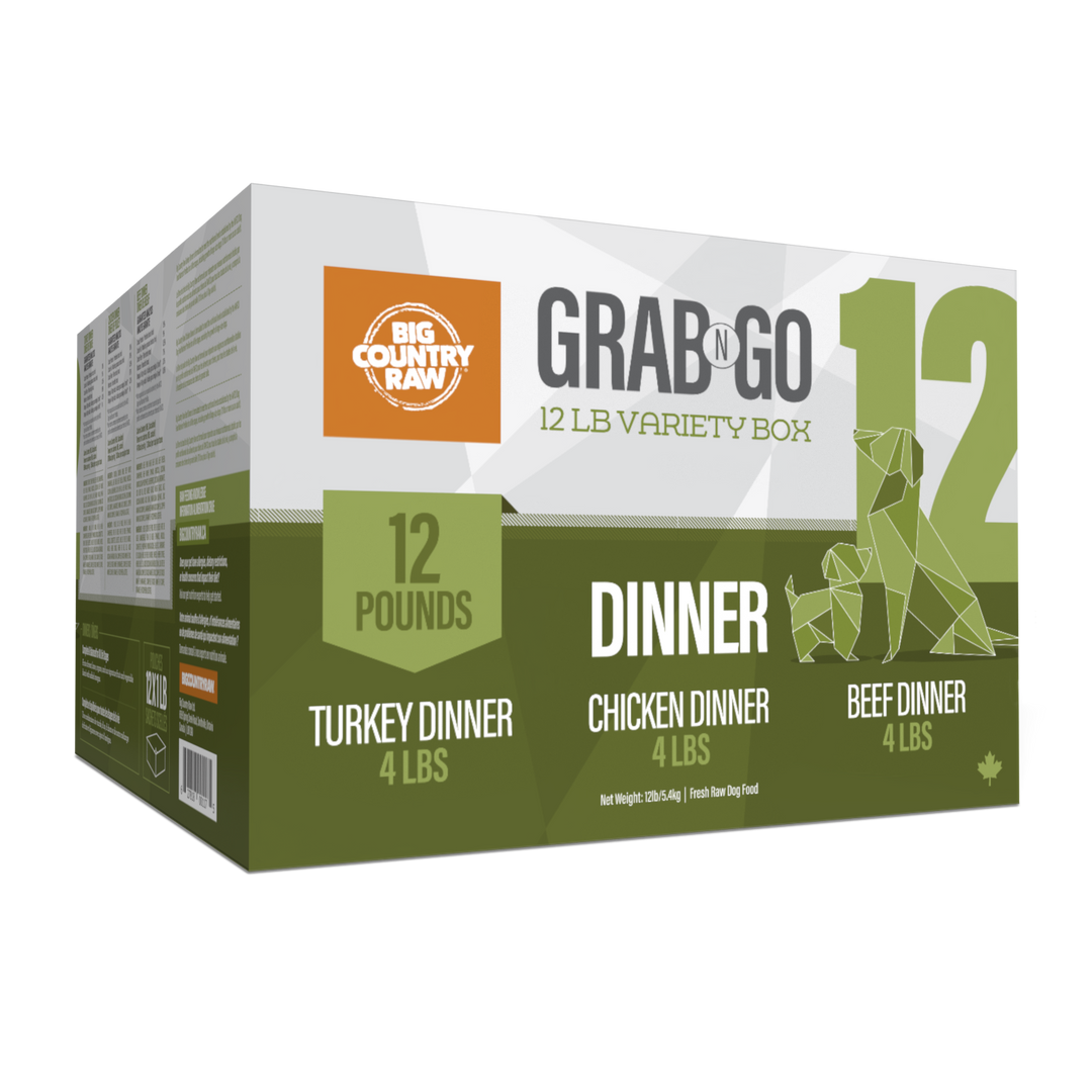 Big Country Raw Grab N Go Dinner - 12 Lb