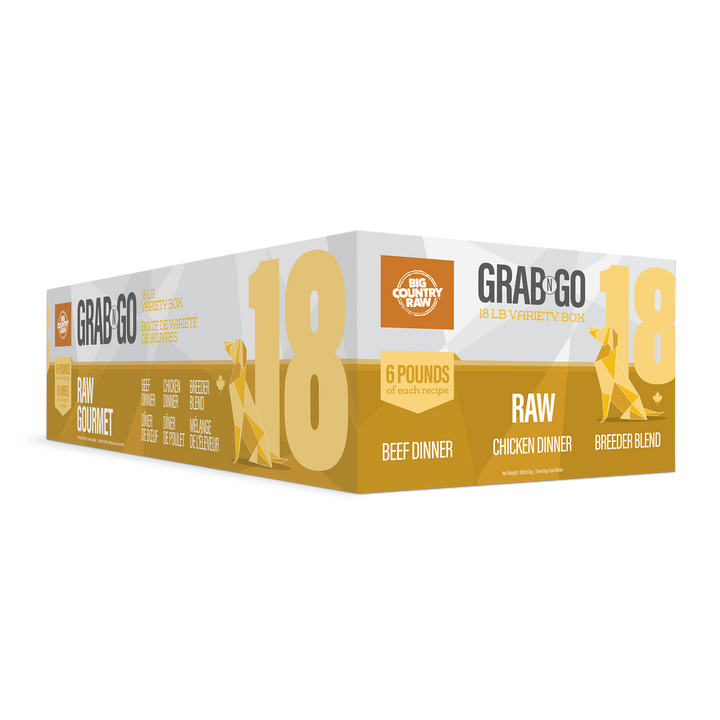 Big Country Raw Grab N Go Raw - 18 LB