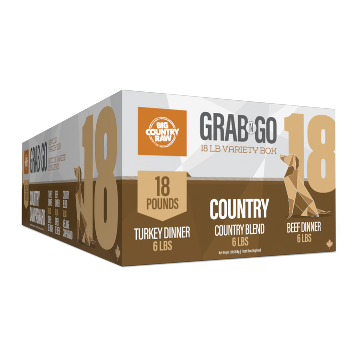 Big Country Raw Grab N Go Country - 18 Lb