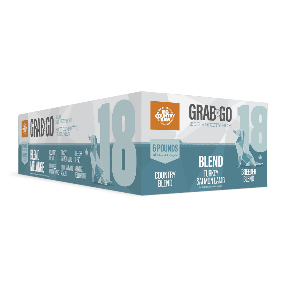 Big Country Raw Grab N Go Blend - 18 LB