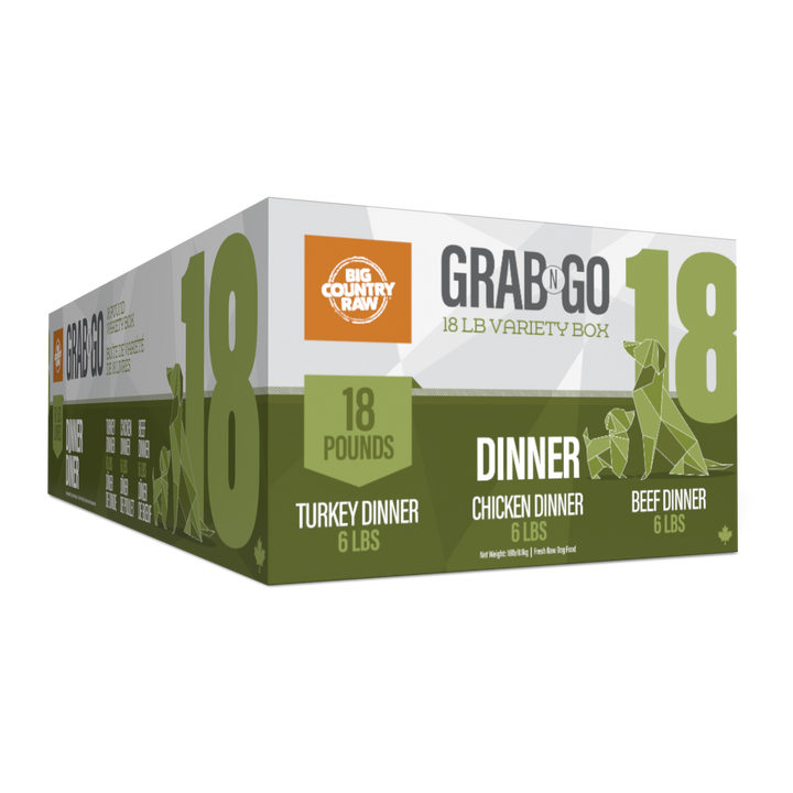 Big Country Raw Grab N Go Dinner - 18 LB