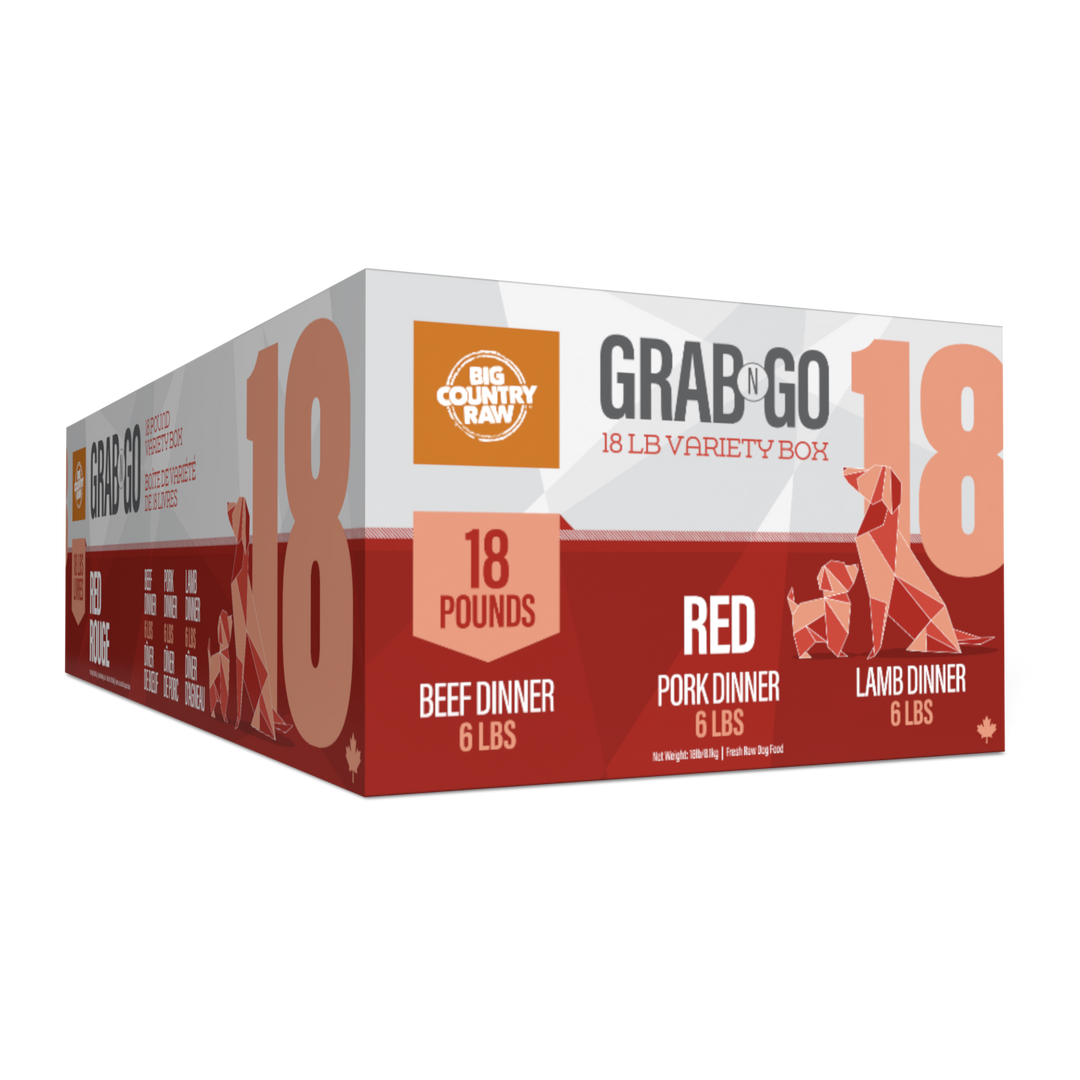 Big Country Raw Grab N Go Red - 18 LB