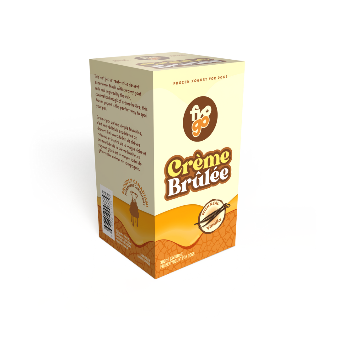Big Country Raw - Frozen Goat Yogurt - Creme Brulee