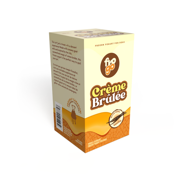 Big Country Raw - Frozen Goat Yogurt - Creme Brulee