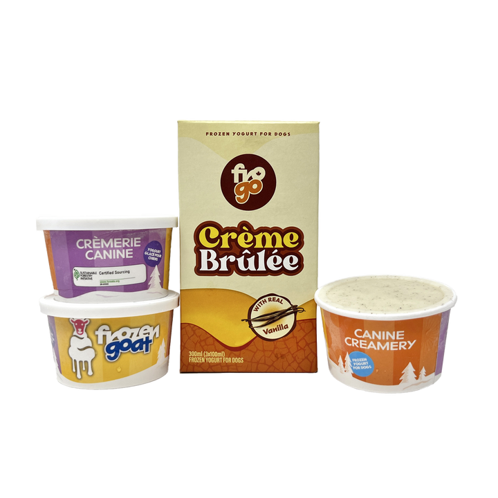 Big Country Raw - Frozen Goat Yogurt - Creme Brulee