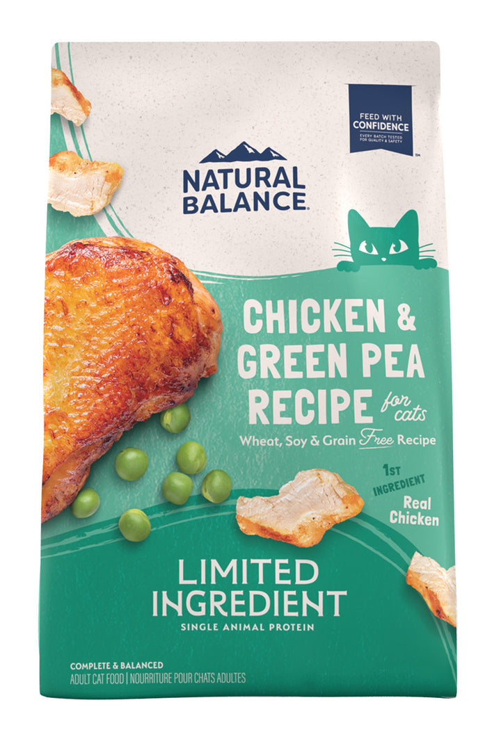 Natural Balance Limited Ingredient Grain Free Chicken And Green Pea Cat Food