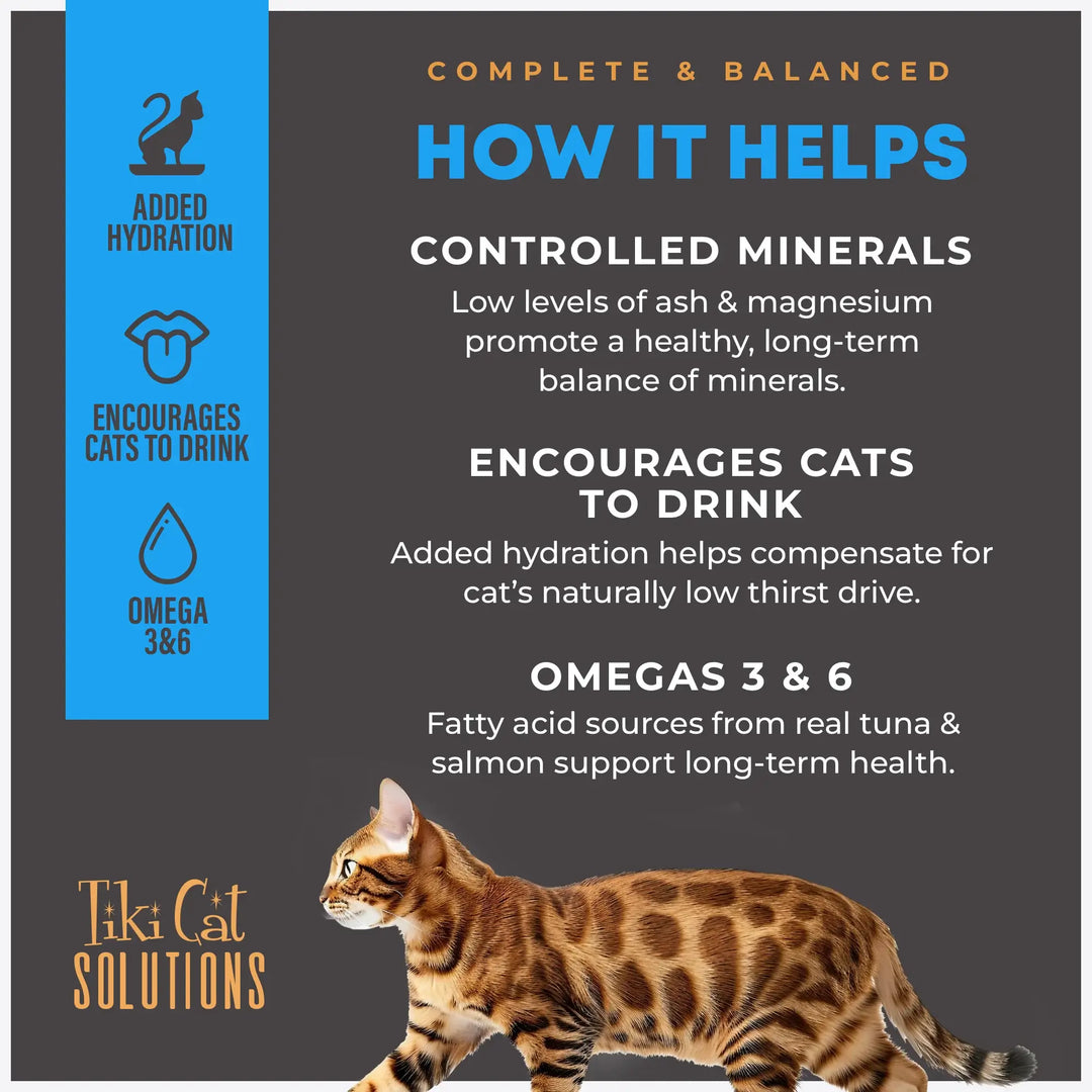 Tiki Cat Solutions Mousse - Mineral Balance Tuna & Salmon - Wet Cat Food