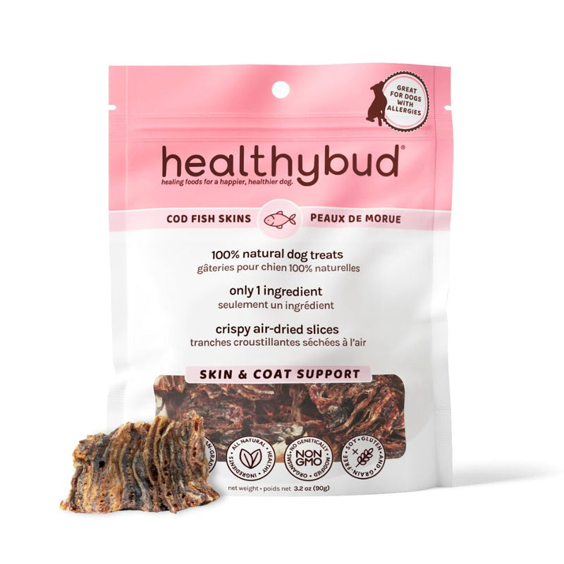 Healthybud Dog Treats - Cod Skins