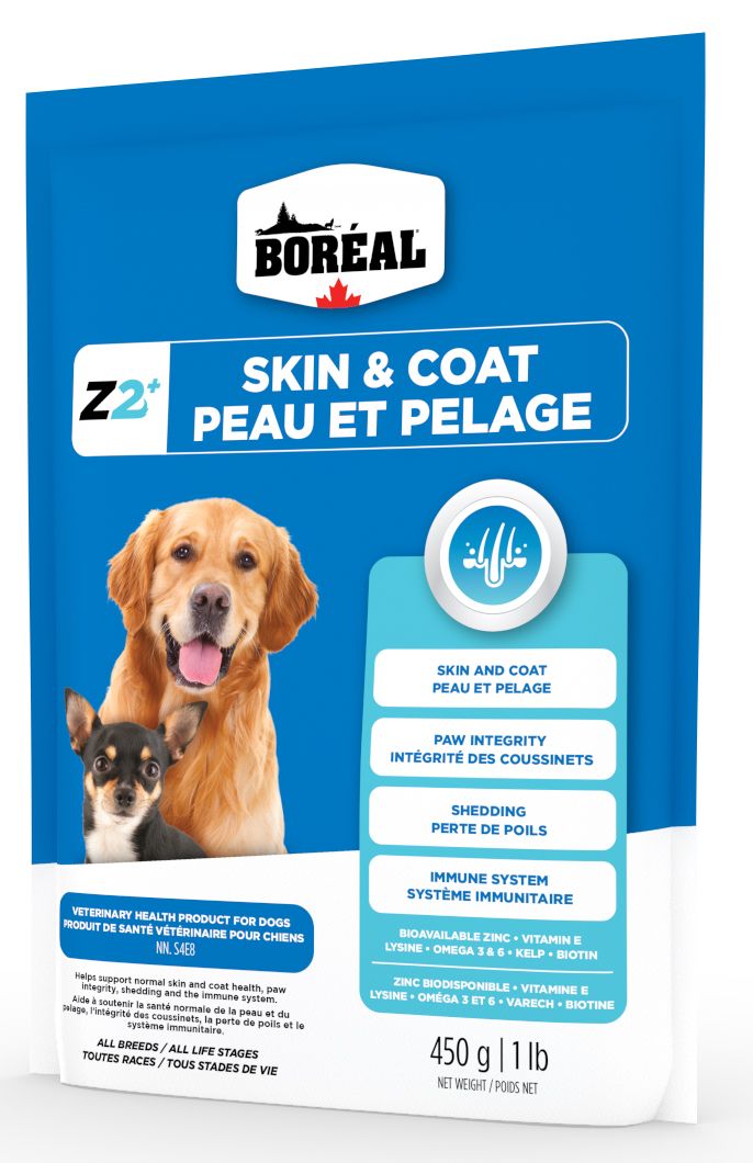 Boreal Zinpro Z2+ Skin And Coat Supplement for Dogs