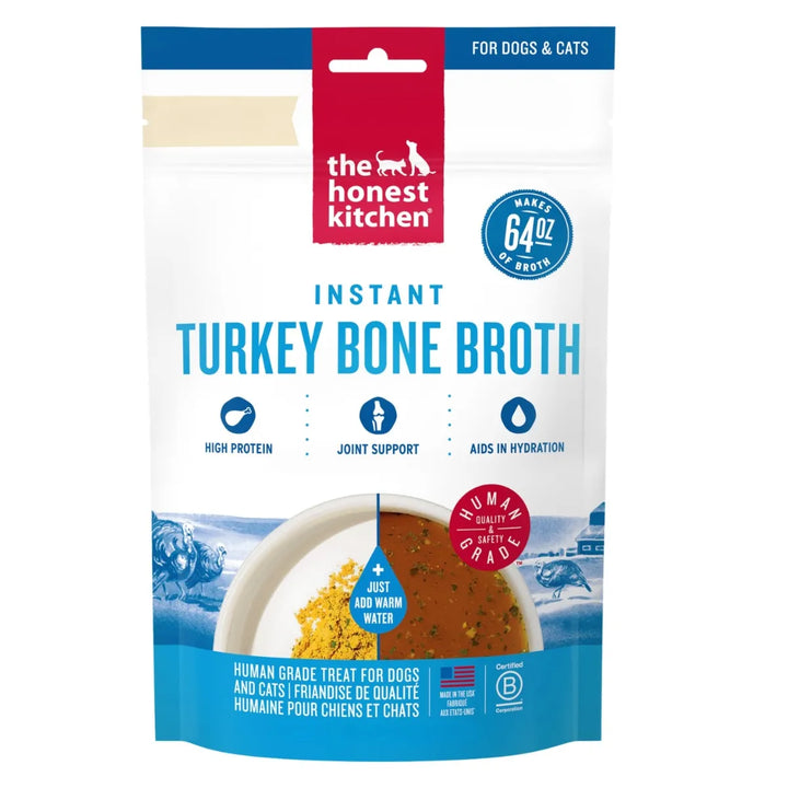 The Honest Kitchen Turkey Bone Broth With Turmeric