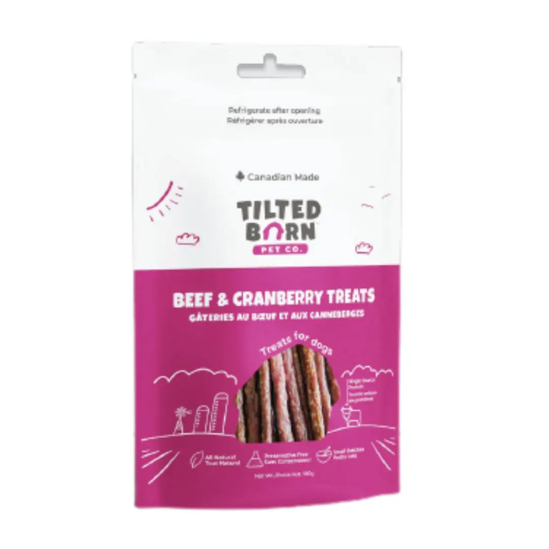 Tilted Barn Canadian Beef & Cranberry Treats - Instawags