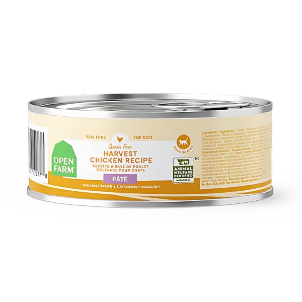 Open Farm Harvest Chicken Pate Wet Cat Food