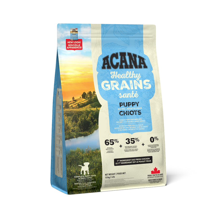 Acana Healthy Grains Puppy Food fetchy Acana Healthy Grains Puppy Food fetchy