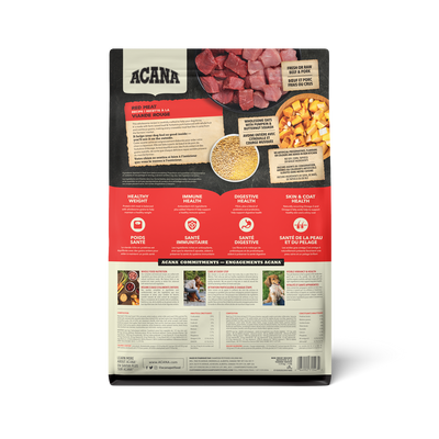 Acana Healthy Grains Ranch-Raised Red Meat Dog Food