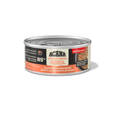 Acana Salmon & Chicken Chunks in Broth - Wet Cat Food