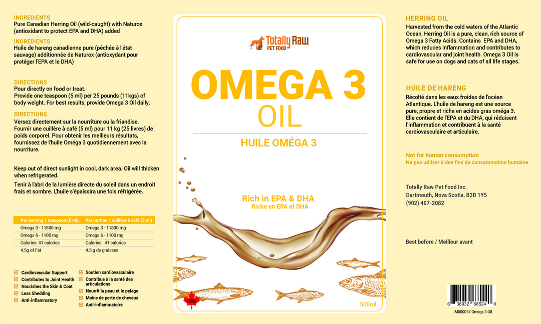 Totally Raw - Omega 3 Herring Oil