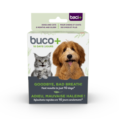 Buco+ 10 Days Bad Breath Treatment for Cats and Dogs