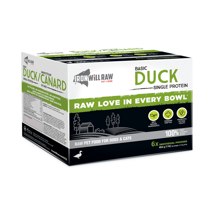 Iron Will Basic Duck Dog Food