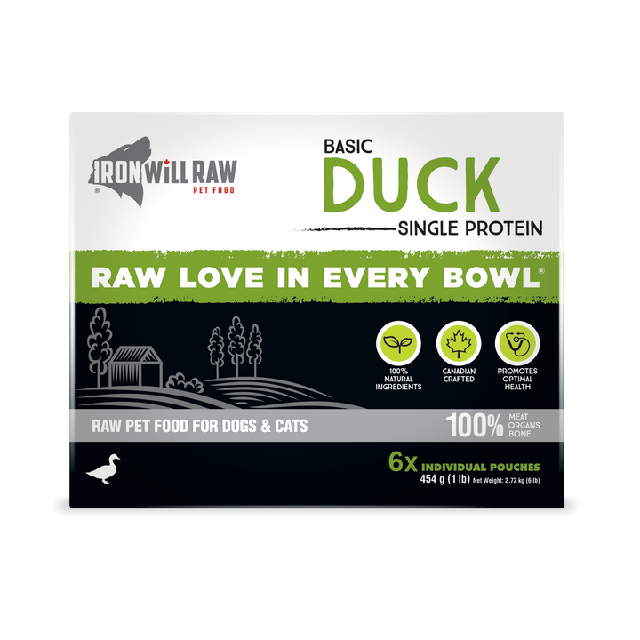 Iron Will Basic Duck Dog Food