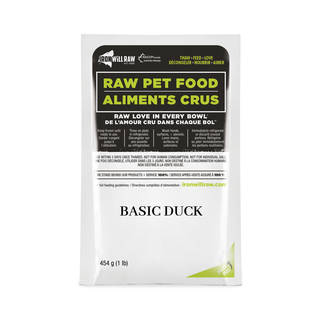 Iron Will Basic Duck Dog Food