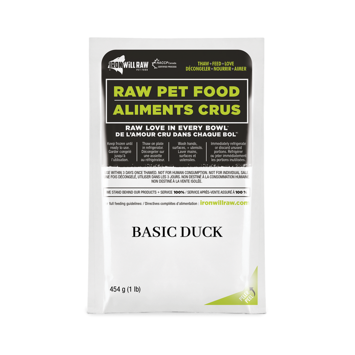Iron Will Basic Duck Dog Food