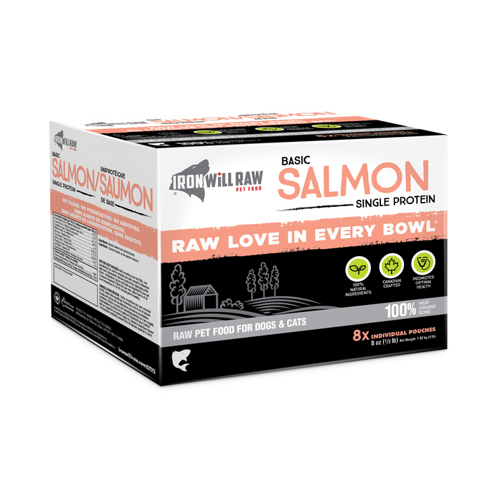 Iron Will Basic Salmon Raw Dog Food