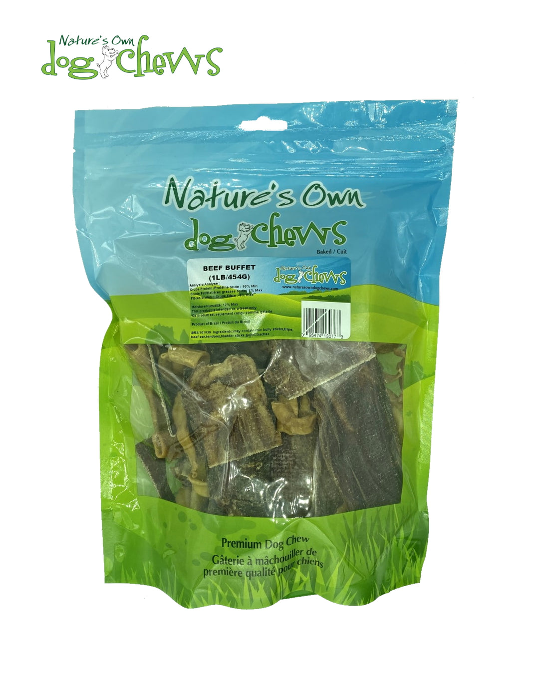 Nature's Own Beef Buffet Dog Treats (1 LB)