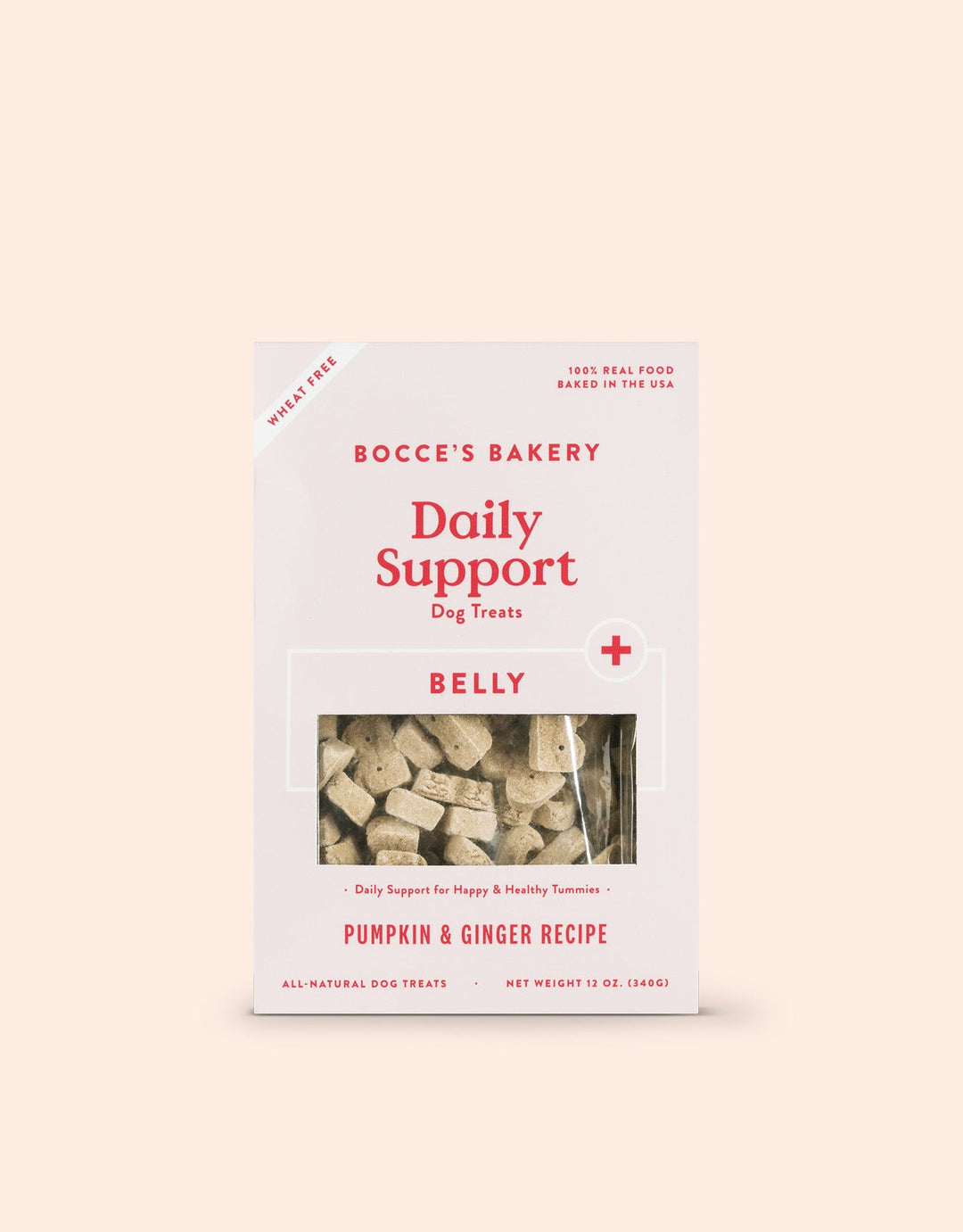Bocce's Bakery - Daily Support - Belly Pumpkin & Ginger Dog Treats