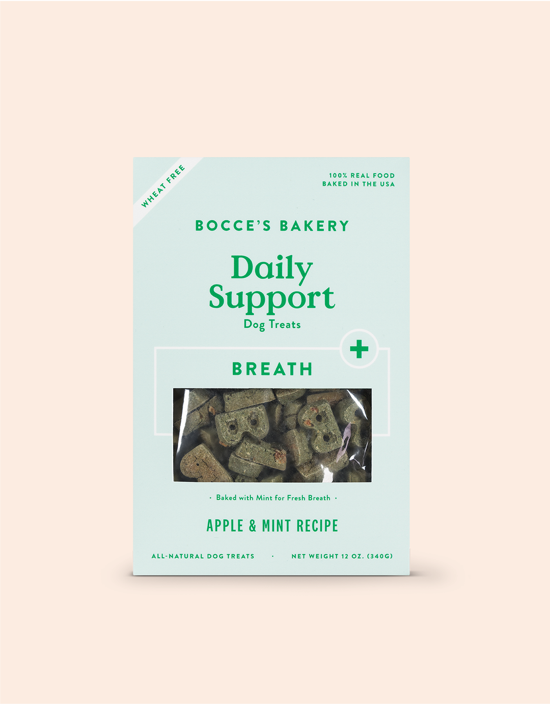 Bocce's Bakery - Daily Support - Breath Apple & Mint Dog Treats