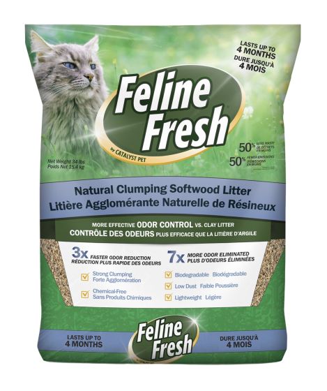 Feline Fresh Clumping Pine Cat Litter