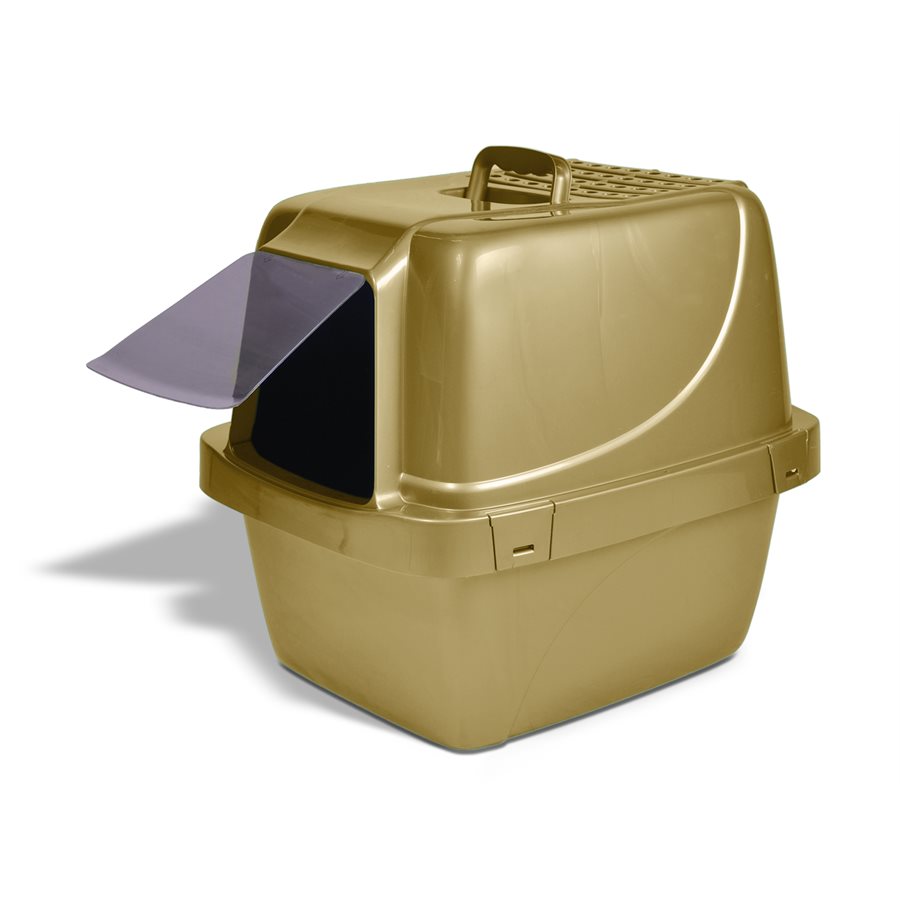 Vanness Enclosed Litter Box With Sifting Pan